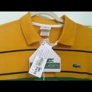 Men’s Lacoste short-sleeved polo shirt
